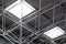 Industrial steel ceiling construction