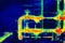 Industrial thermography pipe