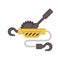 Industrial tool or equipment vector icon design.