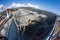 Industrial ventilation system, roof of the plant