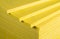 Industrial yellow hard plastics