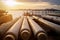 Industry gasoil pipeline construction
