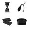 Industry, medicine, art and other web icon in black style.design, decoration, furniture, icons in set collection.