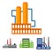 Industry related icon set