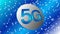 Industry revolution 5G technology 3d symbol conception