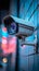 Industry safety Electronic surveillance lens ensuring security in private property