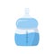 Infant Formula Feeding for newborn, blue milk bottle icon