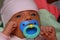 Infant with Pacifier