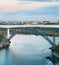 Infante bridge Douro river Porto