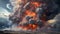 Infernal Fury: Fire-Breathing Clouds Over Desolation