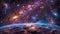 Inferno in the Cosmic Abyss: A Planet\\\'s Fiery Night in Creation