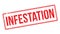 Infestation rubber stamp