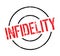 Infidelity rubber stamp