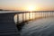 The Infinite Bridge at sunrise , Aarhus