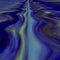 Infinite calm waters. Surreal dream. Abstract background concept. Computer graphic blue ripples. Surrealistic water image design.