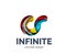 Infinite logo business branding icon