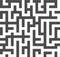 Infinite maze seamless background pattern