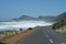 The infinite road in Cape Town\'s mountains