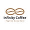 Infinity coffee logo design
