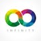 Infinity colored logo.