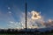 Infinity Column with epic clouds