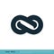 Infinity, Infinite, Endless Symbol Icon Vector Logo Template Illustration Design. Vector EPS 10