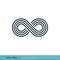 Infinity, Infinite, Endless Symbol Icon Vector Logo Template Illustration Design. Vector EPS 10