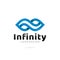 Infinity Limitless Logo design template