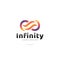 Infinity Limitless waves cloud Logo