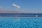 Infinity pool overlooking the Gulf of Aqaba