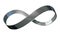 Infinity Symbol Metal Ribbon