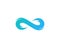 Infinity Wave Icon Logo Design Element