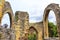 Infirmary Chapel ruins Canterbury Cathedral historical precincts UK