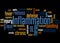 Inflammation  word cloud concept 2