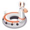 Inflatable balloon or lifebuoy in shape of llama