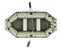 Inflatable boat top view