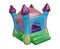 Inflatable Bouncy Castle: with a pink dome