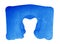 Inflatable Neck Pillow - Blue