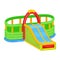 Inflatable slides icon, kid activity for jumping