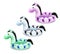 Inflatable Swimming Accessories Realistic Set