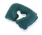 An inflatable travel cervical pillow