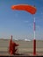 INFLATED ORANGE WINDSOCK