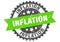 Inflation stamp. inflation grunge round sign.
