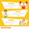 Info graphic sport boxing, volleyball and cycling