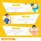 Info graphic sport golf, tennis and swimming