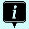 Info icon, Information sign icon. Info speech bubble symbol. i letter vector.