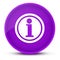 Info luxurious glossy purple round button abstract