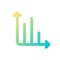 Infochart pixel perfect gradient linear ui icon