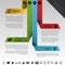 Infographic business abstraction. Element data Template