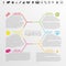 Infographic Business Concept. Polygonal style vector